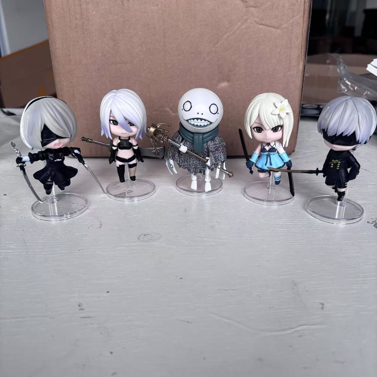 Model Kit Nier Automata - 5 pz/set Gioco NieR YoRHa 2B