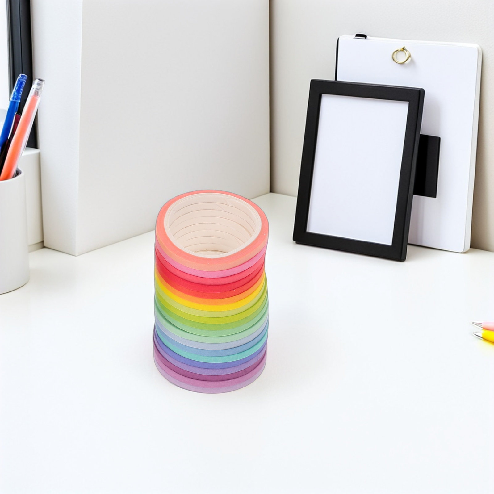 Masking Tape Thin - Set di 60 Rotoli di Nastro