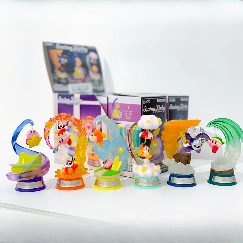 Model Kit Kirby - Genuino Re-Ment Kirby Set Completo Figure