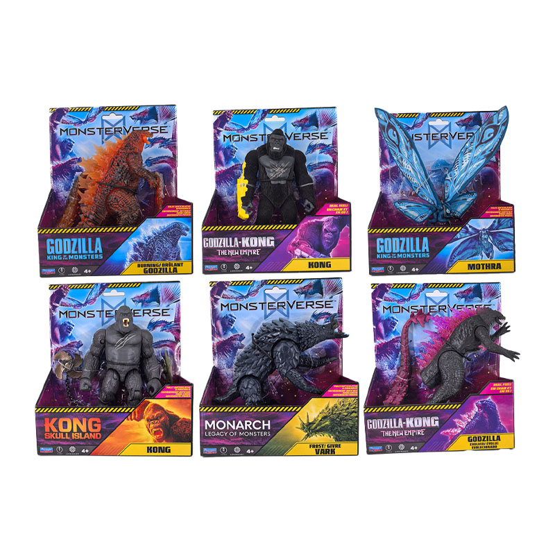 Model Kit Godzilla - Compaglie di gioco Godzilla Vs Kong