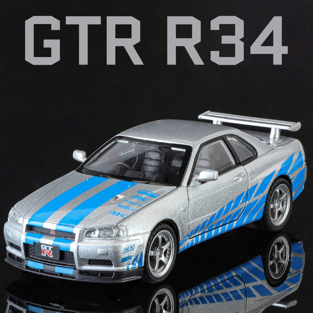 Model Kit R34 - Scala 1:32 SKYLINE GTR R34 Modello