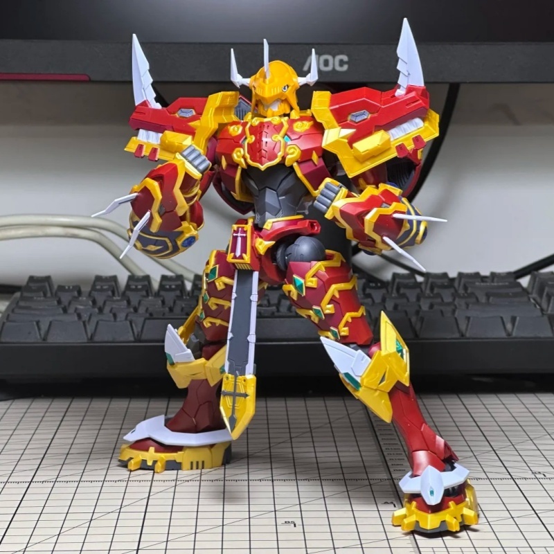 Model Kit Kaisergreymon - In Magazzino Nuovo Bandai Frs Digimon