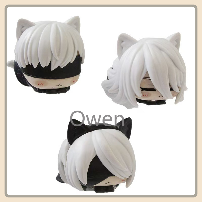 Model Kit Nier Automata - Mini Statuette Anime Game 9S NieR:Automata