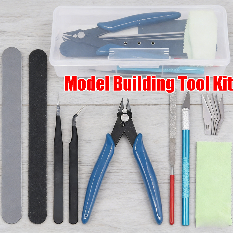 Model Kit Instructions - Kit completo di strumenti modello Gunpla