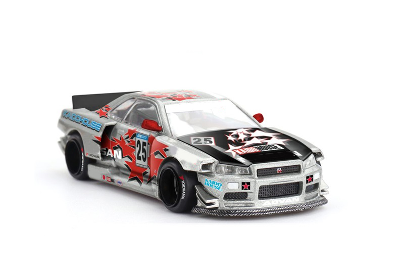 Model Kit R34 - Kaido House x MINI GT Skyline