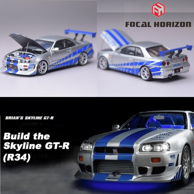 FH Focal Horizon 1:64 R34 Silv - Model Kit R34 recensione e prezzo