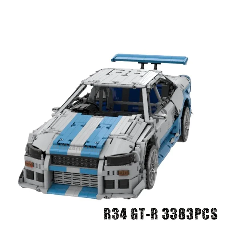 3383PCS kit di costruzione di  - Model Kit R34 recensione e prezzo