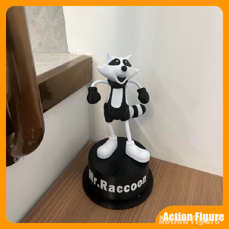Nuova Action Figure Mr. Raccoo - Model Figure Base recensione e prezzo