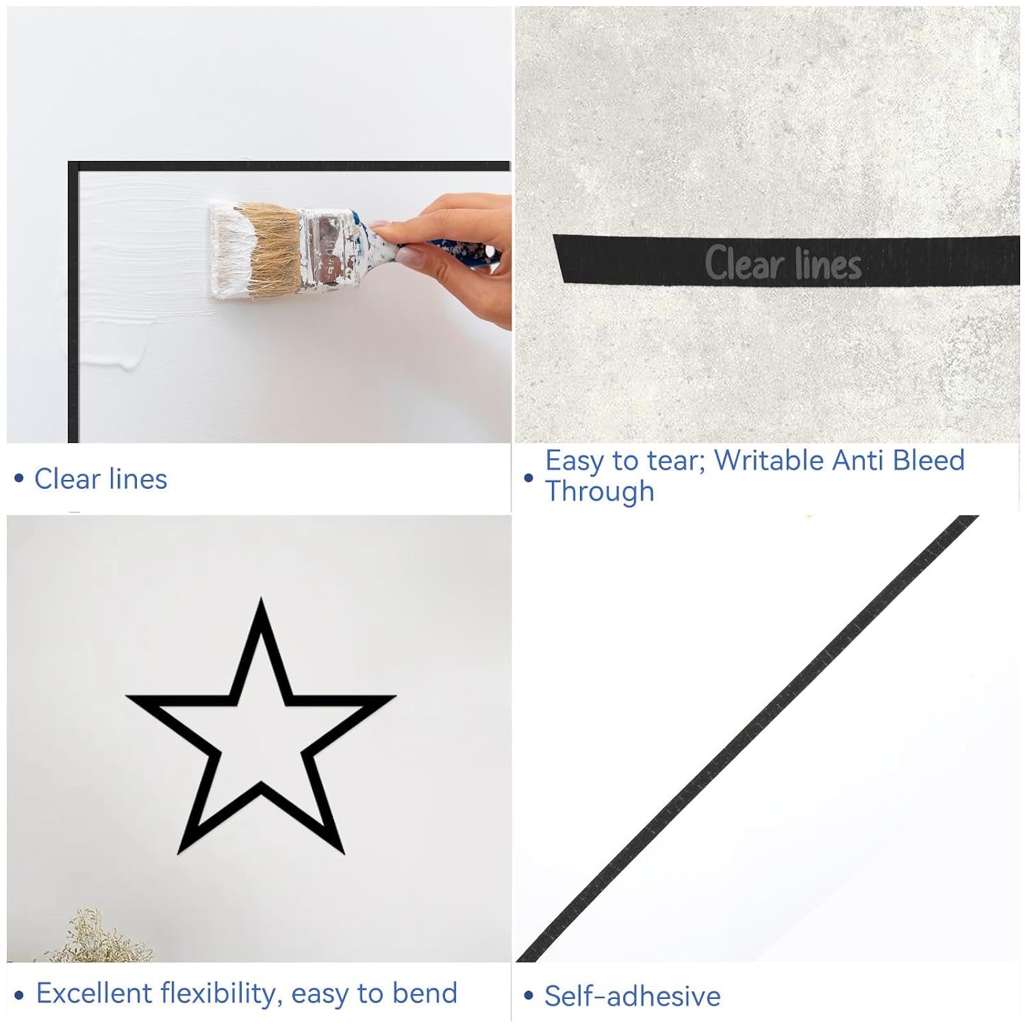 Nastro adesivo nero sottile pe - Masking Tape Thin recensione e prezzo