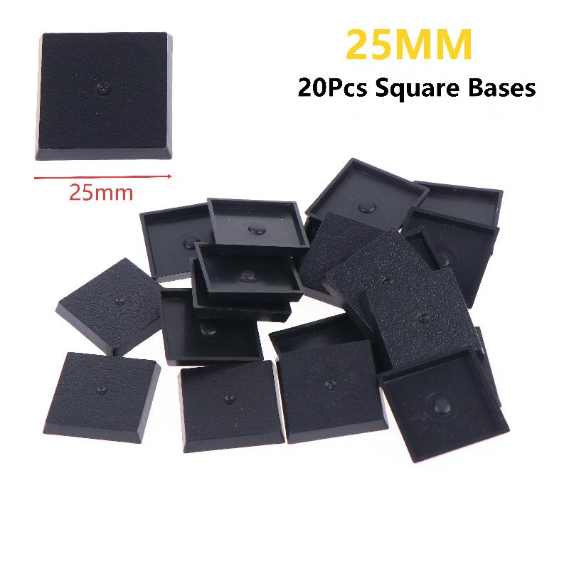 20 Pezzi Base Quadrata da 25mm - Model Figure Base recensione e prezzo