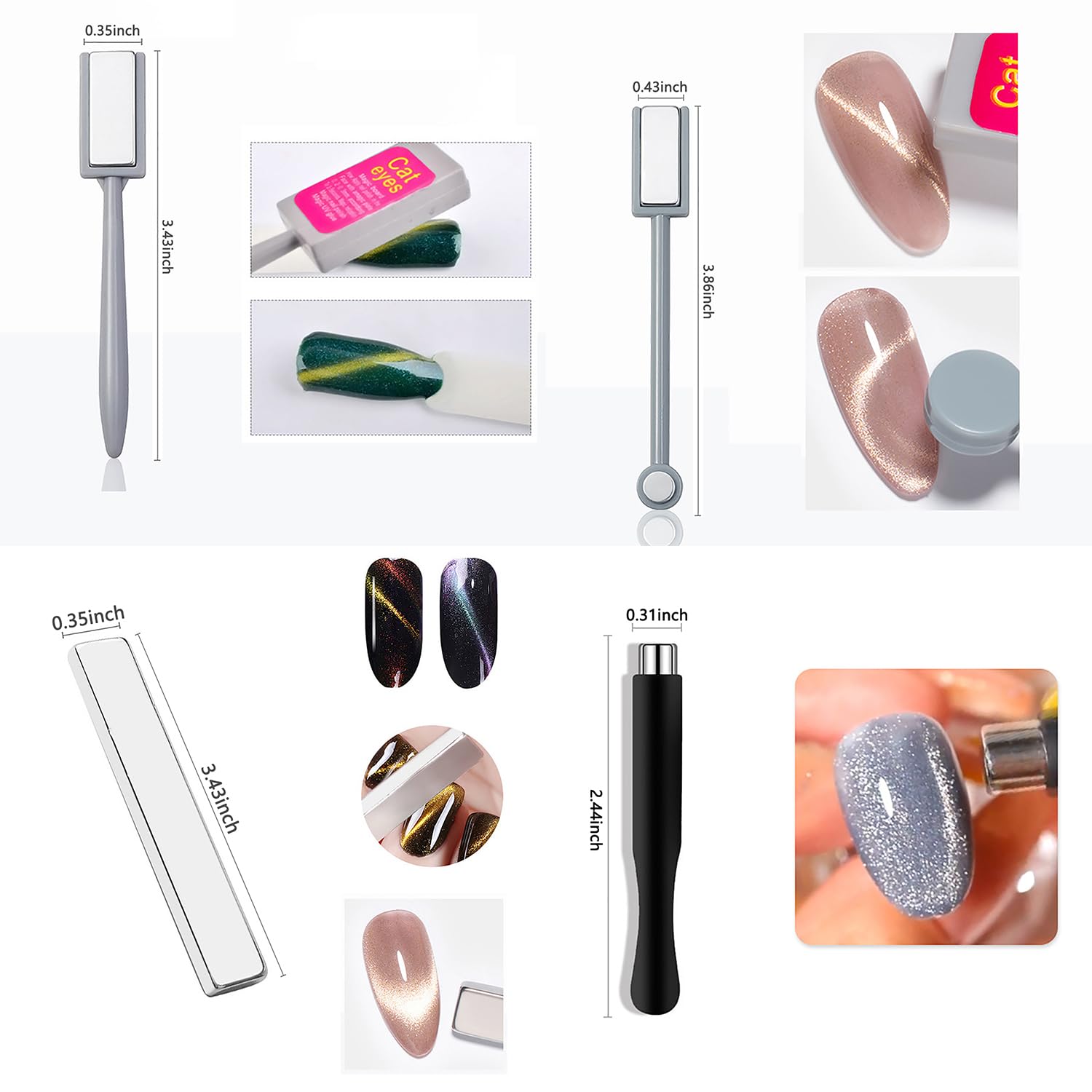 Set di 10 Magneti Effetto Occh - Sanding Stick Set recensione e prezzo