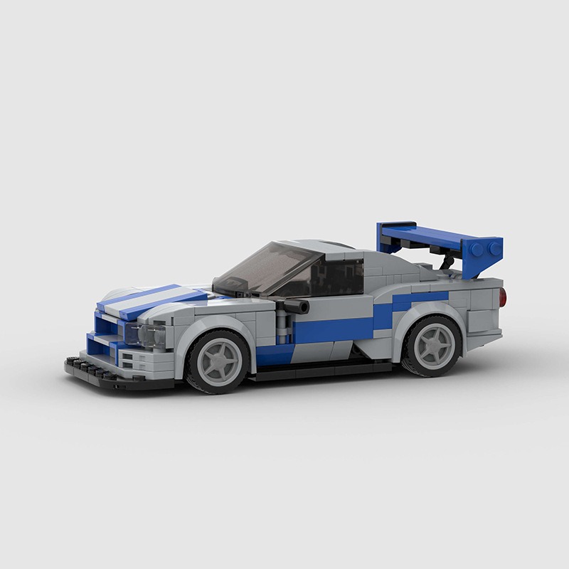 InhawBrick Set di Costruzioni  - Model Kit R34 recensione e prezzo