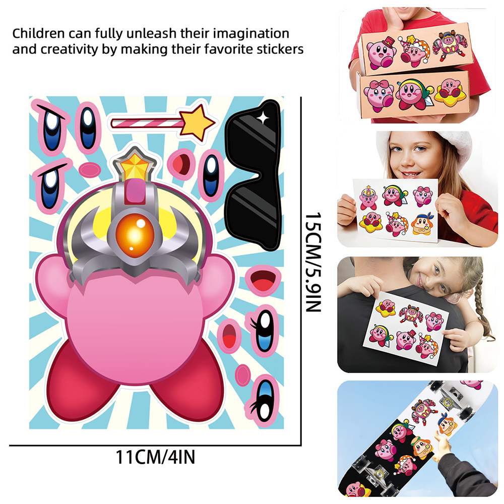 8/16 fogli Kawaii Kirby Puzzle - Model Kit Kirby recensione e prezzo
